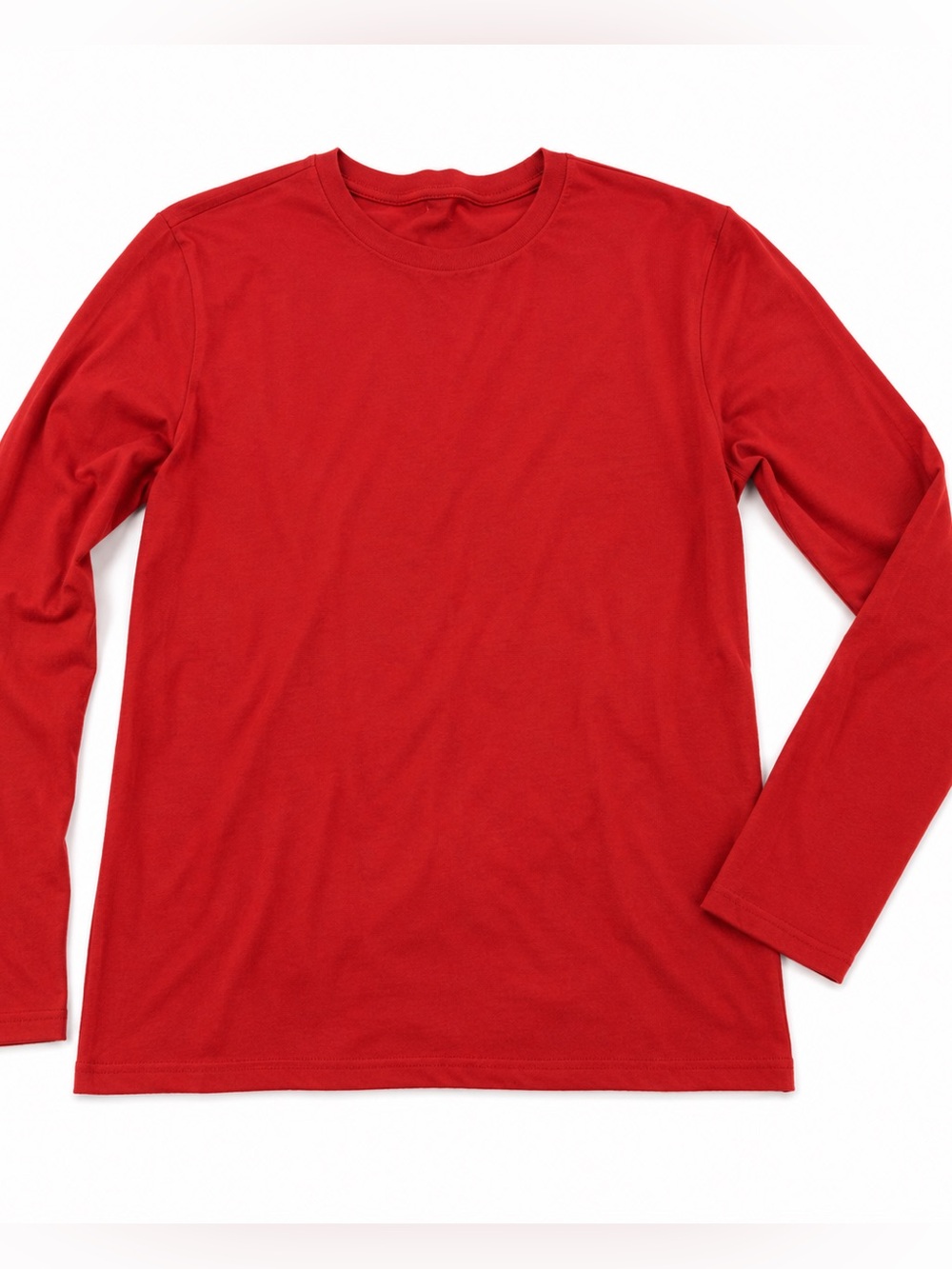 Mossimo Supply Co. Red Long Sleeve Tee